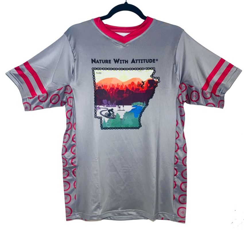 Nature w/ Attitude Jersey with Red Trim Front